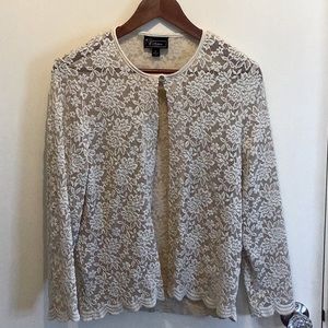 Dress barn Lace Cardigan